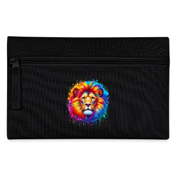 Lion - Pencil Case - black - Front