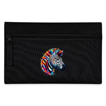 Zebra - Federtasche - Schwarz - Vorne