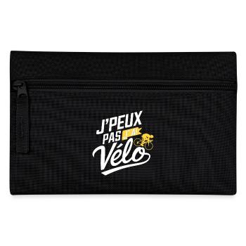 J Peux pas j ai Vélo - Trousse - noir - Devant