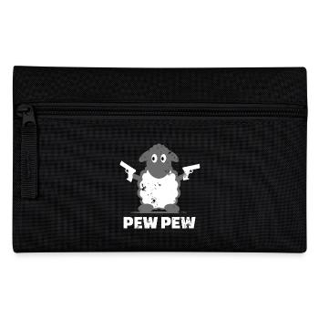 Conception de mouton drôle - Trousse - noir - Devant