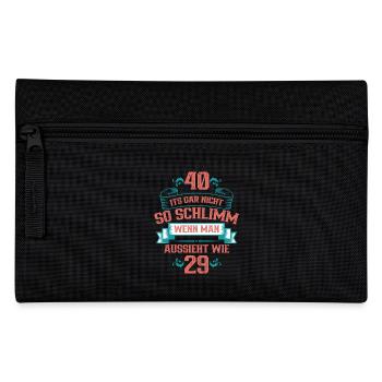 40 n’est pas si mal si vous avez l’air de 29 - Trousse - noir - Devant