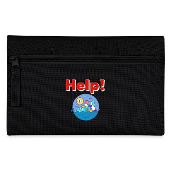 Plastic Environmental Protection - Pencil Case - black - Front