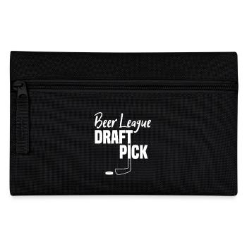 Hockey Beer League Draft Pick - Pencil Case - black - Front