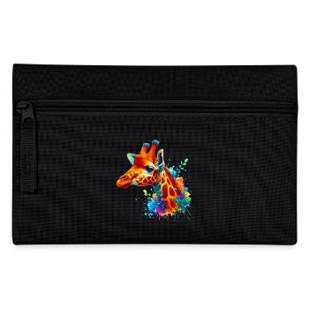 Giraffe - Federtasche - Schwarz - Vorne