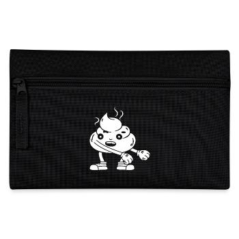 Drôle de tas de caca dansant - Trousse - noir - Devant