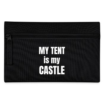Camping in nature - Pencil Case - black - Front