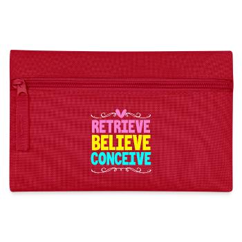 Embryo Transfer Day Fetus - Pencil Case - red - Front