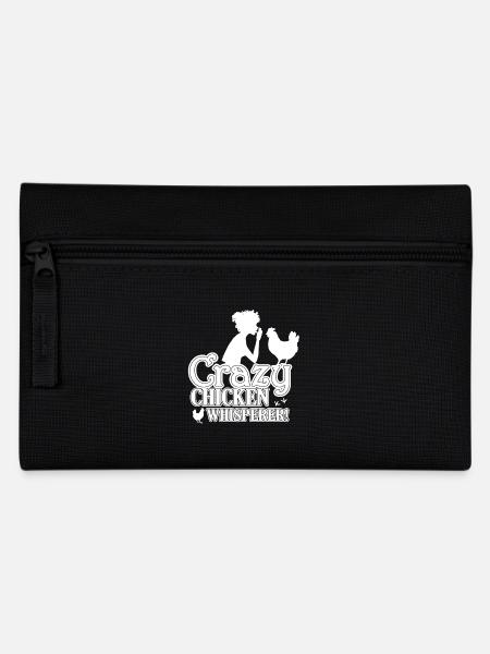 Crazy Chicken Whisperer - Pencil Case - black