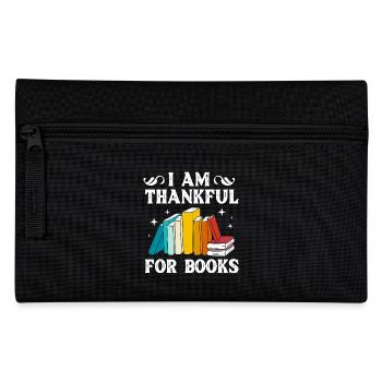 Book Bookworm Library Reading Bookworm - Pencil Case - black - Front