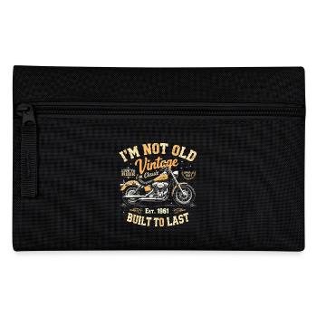 Millésime 1961 Born Moto Cadeau d’anniversaire - Trousse - noir - Devant