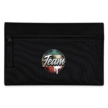 Team - Federtasche - Schwarz - Vorne
