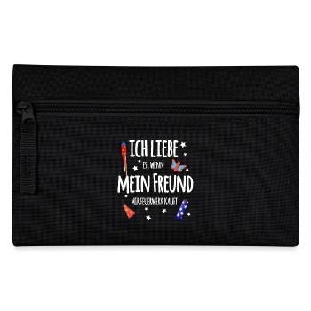 Pyro Freund - Federtasche - Schwarz - Vorne