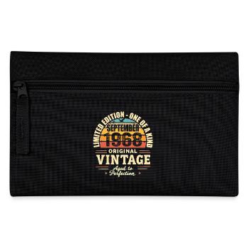 September 1968 Gift 1968 Vintage September 1968 - Pencil Case - black - Front
