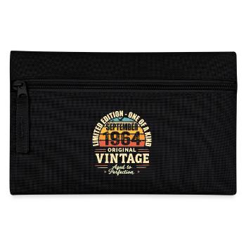 September 1964 Gift 1964 Vintage September 1964 - Pencil Case - black - Front