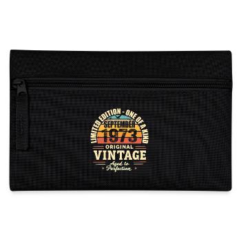 Septembre 1973 Cadeau 1973 Vintage Septembre 1973 - Trousse - noir - Devant