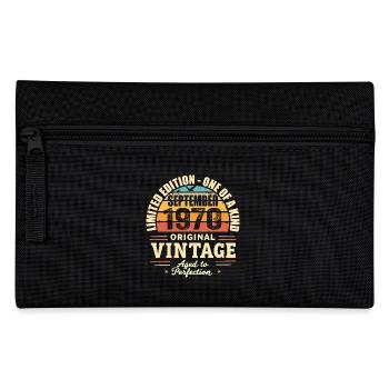 Septembre 1970 Cadeau 1970 Vintage Septembre 1970 - Trousse - noir - Devant