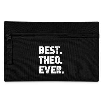 Best Theo Ever Retro Geschenk Spruch Geburtstag - Federtasche - Schwarz - Vorne