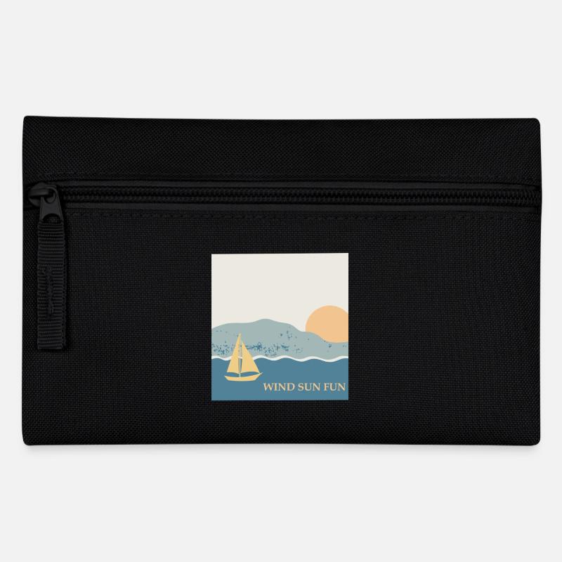 Vent Soleil Plaisir Navigation Rêve - Trousse - noir