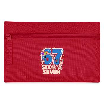 67 Six Seven 6-7 Costumes de Carnaval Italie Drôle - Trousse - rouge - Devant