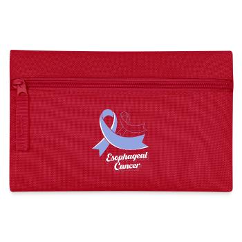 Cancer de l’œsophage Survivant du cancer de la chimiothérapie - Trousse - rouge - Devant