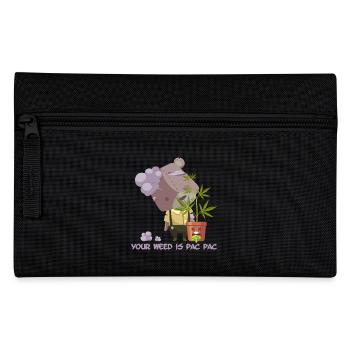 Your weed is pac pac - Federtasche - Schwarz - Vorne