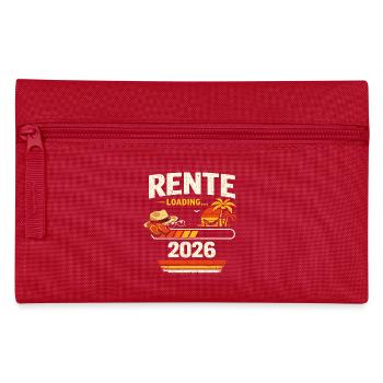 rente loading 2026 - Federtasche - Rot - Vorne
