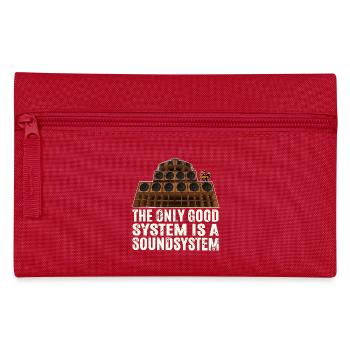 Sound System Reggae - Pencil Case - red - Front