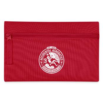 Boulder-Anfänger Club Emblem - Federtasche - Rot - Vorne