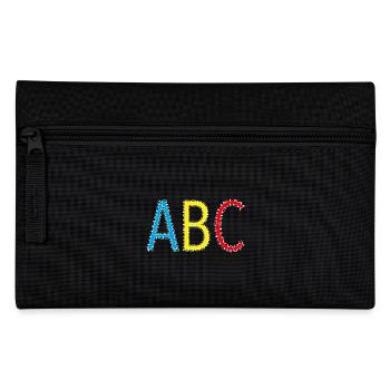 ABC- Schulstart, Schulkind - Federtasche - Schwarz - Vorne