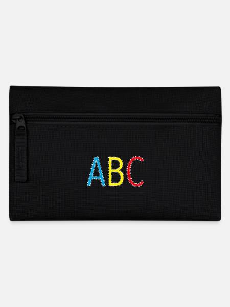 ABC- Schulstart, Schulkind - Federtasche - Schwarz