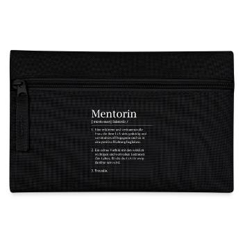 Mentorin LiA Definition Lehrerin - Federtasche - Schwarz - Vorne
