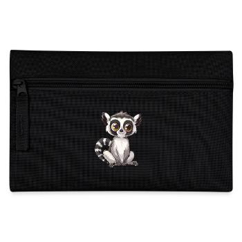 Les lémuriens mignons recherchent les amoureux des animaux - Trousse - noir - Devant