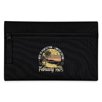 40th Birthday - Legend since February 1985 - Pencil Case - black - Front