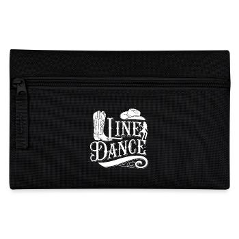 Line Dancing Country Dance - Line Dance Tanzen - Federtasche - Schwarz - Vorne