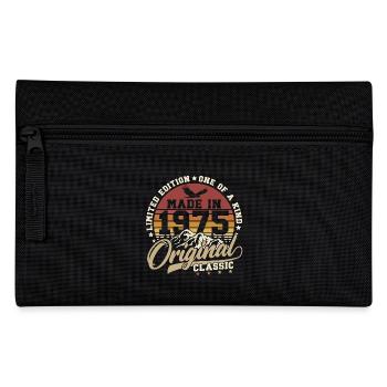 1975 Vintage Birthday Vintage Retro Gift - Pencil Case - black - Front