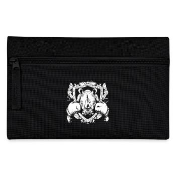 Rhino Boxer Boxing MMA - Pencil Case - black - Front