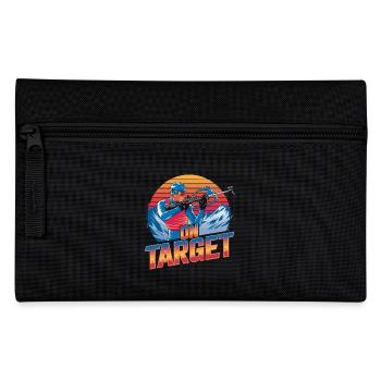 On Target - Graphismes dynamiques pour le biathlon - Trousse - noir - Devant
