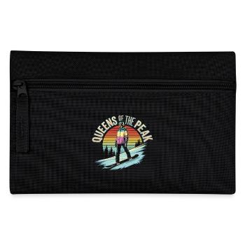 Queens of the Peak - Snowboard Kunst - Federtasche - Schwarz - Vorne
