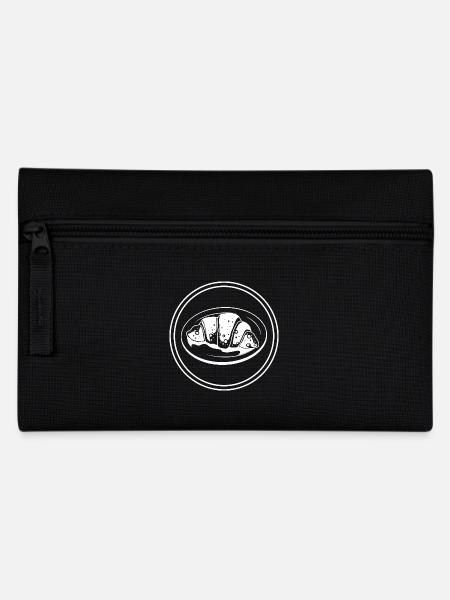 Croissant Symbol - Federtasche - Schwarz