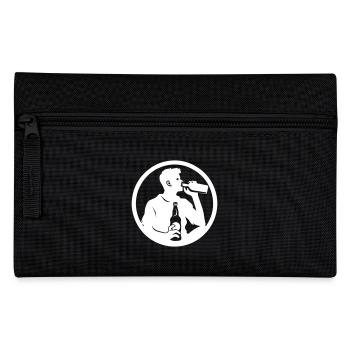 Silhouette Trinken - Federtasche - Schwarz - Vorne