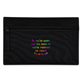 Drogues du bonheur - Trousse - noir - Devant