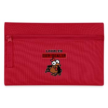 Local egg dealer - Pencil Case - red - Front