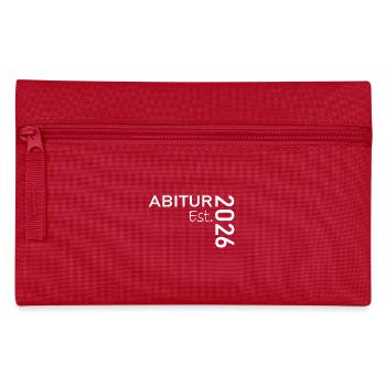 ABITUR - Federtasche - Rot - Vorne