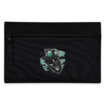 Bobber // Custom // Motorcycle - Pencil Case - black - Front