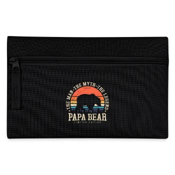 Papa Bear - Pencil Case - black - Front