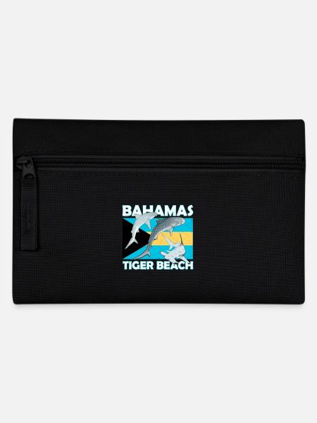 Tiger Beach Bahamas - Federtasche - Schwarz