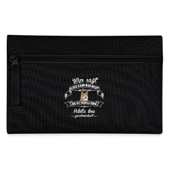 Akita Inu chance - Trousse - noir - Devant