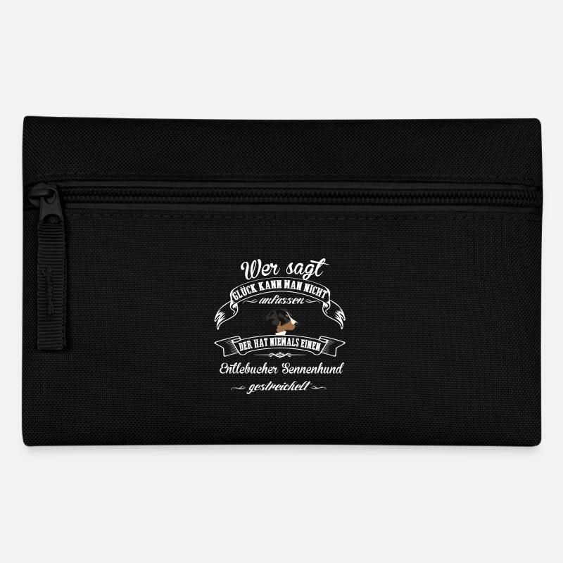 Entlebucher Happiness - Pencil Case - black