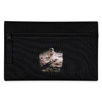 Man in the Moon - Pencil Case - black - Front