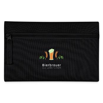 Bierbrauer aus Leidenschaft - Federtasche - Schwarz - Vorne